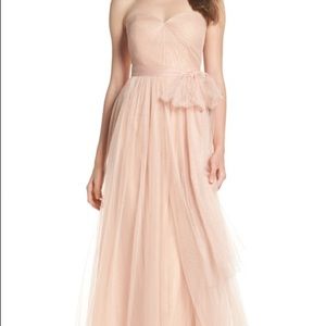 Jenny Yoo Annabelle dress in Cameo Pink